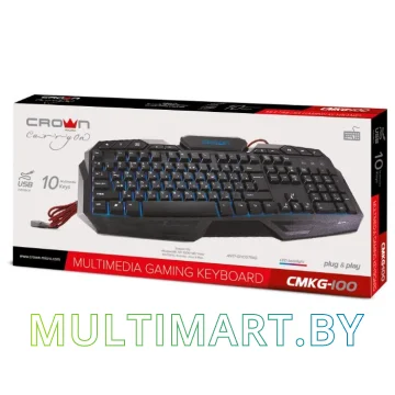 Клавиатура CrownMicro CMKG-100 картинка 9